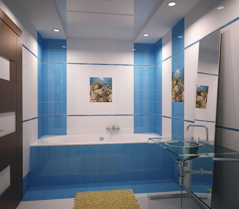 Дизайн ванной комнаты фото в голубых тонах фото: Правила оформления .