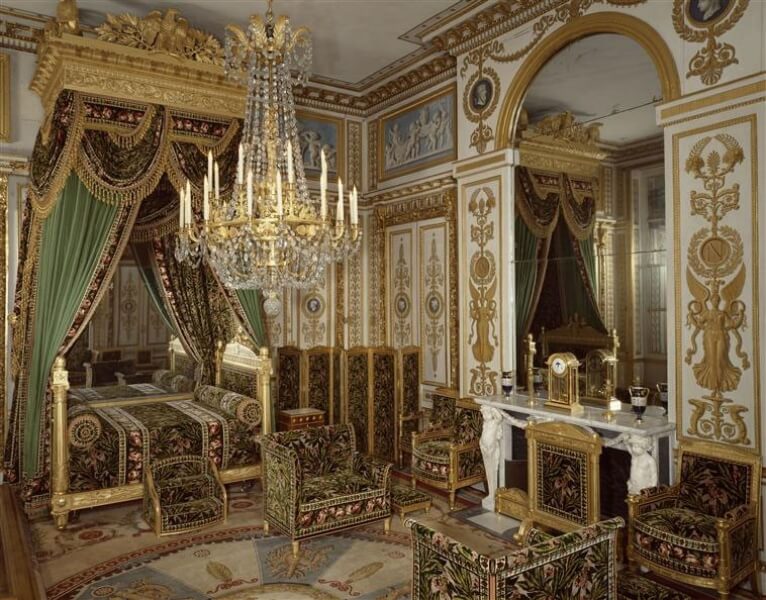 Дворец Фонтебло, спальня императора