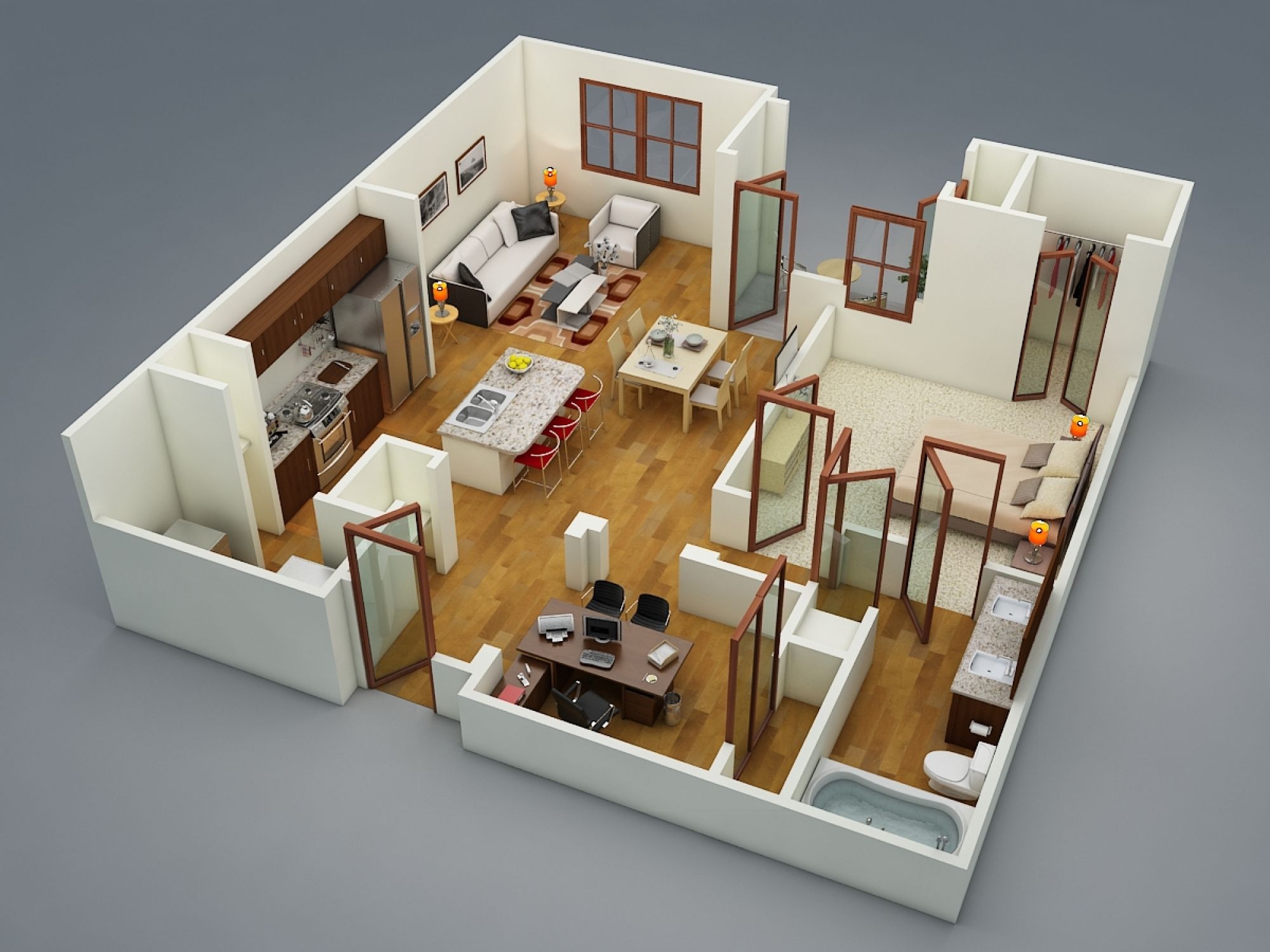 4-Apartment-house-plan-for-Young-Professional