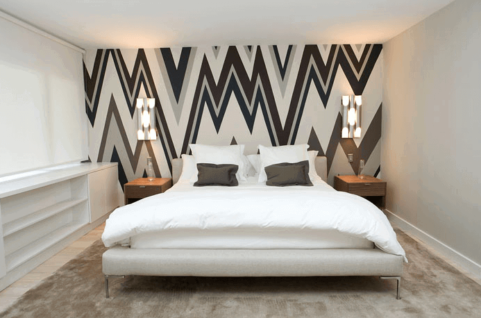 accent wallpaper room decor