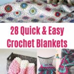 Crochet Blankets Collage