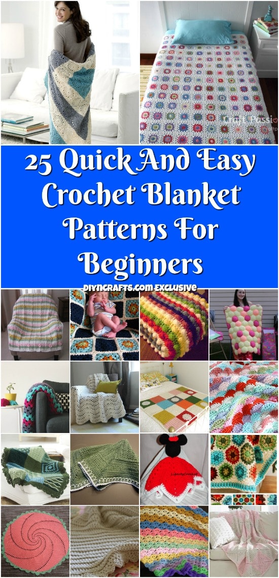 Crochet Blankets Collage