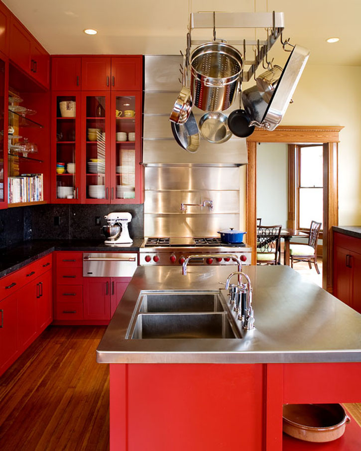 Red Kitchen Color Scheme