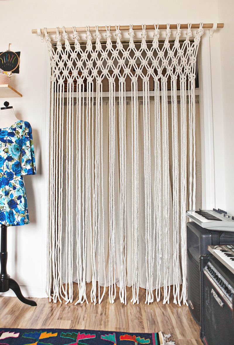 Macrame Curtain Project