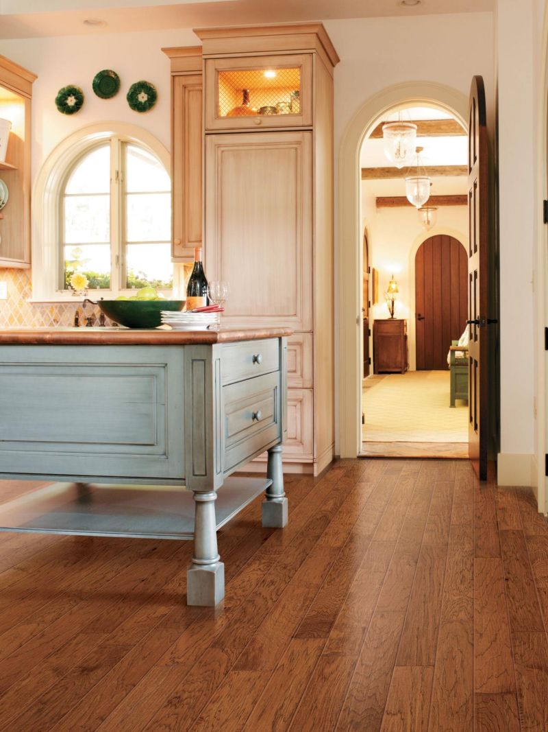 French vintage feel for kitchen floor