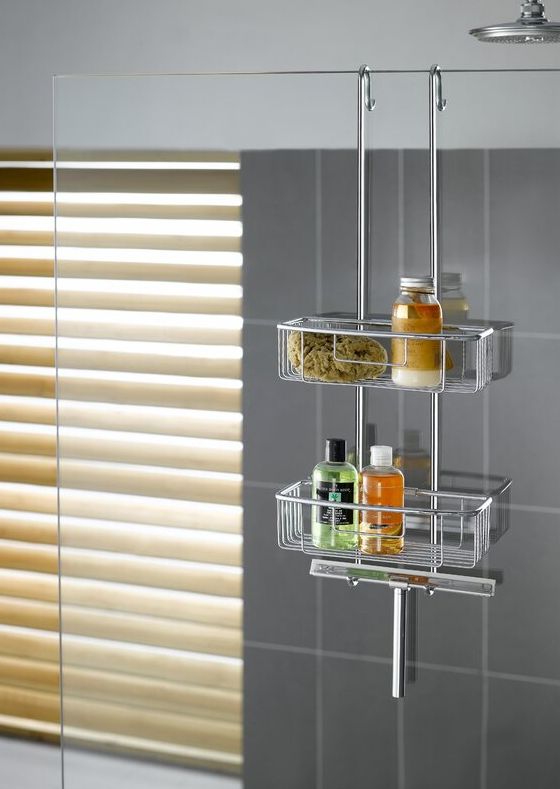 Keep Your Bathroom Tidy With Shower Organizers