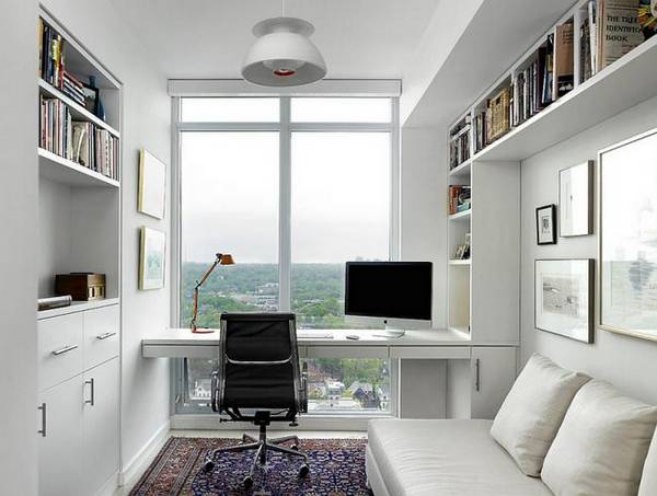 дизайн кабинета в квартире в современном стиле, фото 20