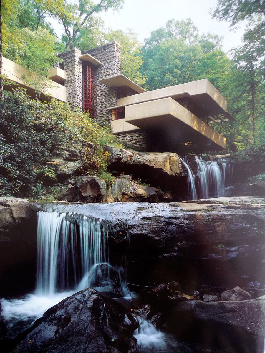 Необычный дом Fallingwater в Пенсильвании