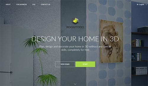 Roomtodo design rooms in 3d software