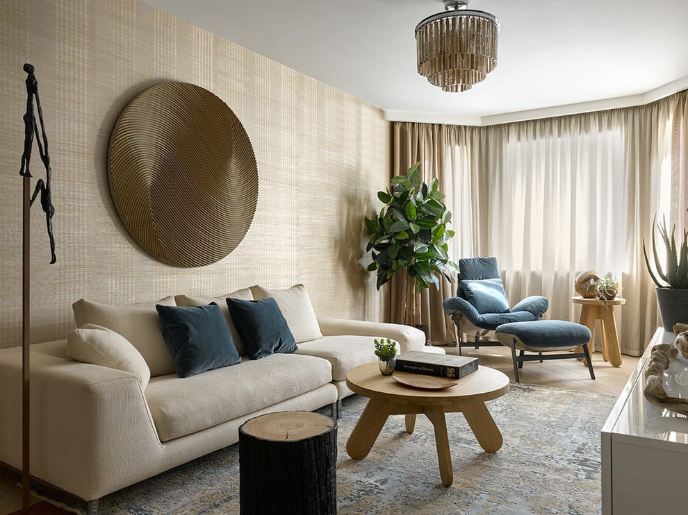 Расстановка мебели в гостиной современного стиля