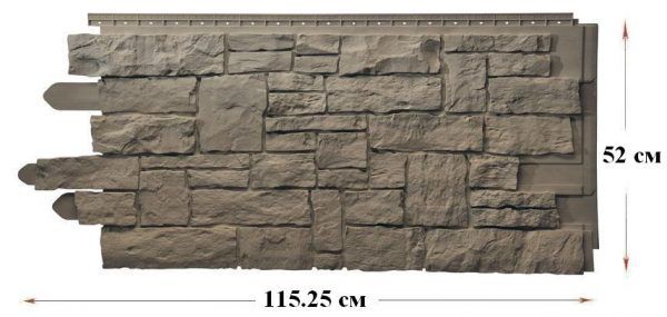 Эксклюзивные канадские цокольные панели «Рваный камень»