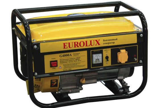 Бензиновый генератор Eurolux G6500A: фото