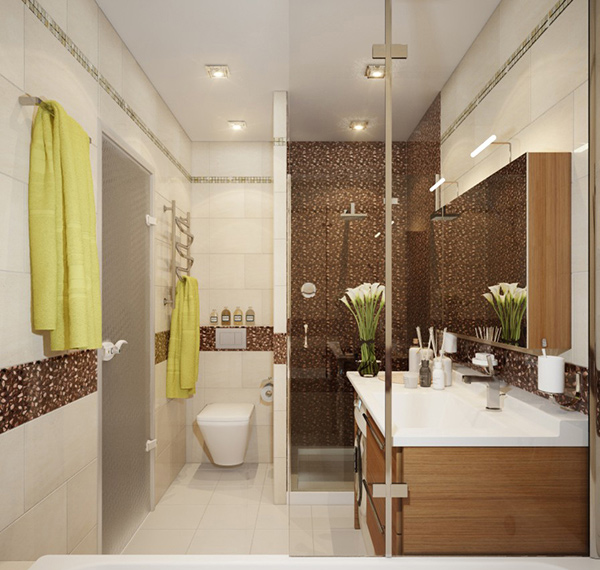 Crabapple Home Shower Modern