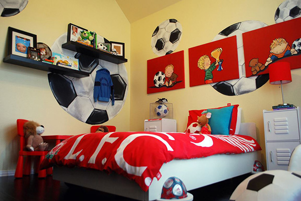 Ball Time Toddler Bedroom