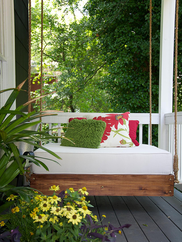 Relaxing Porch Swing DIY