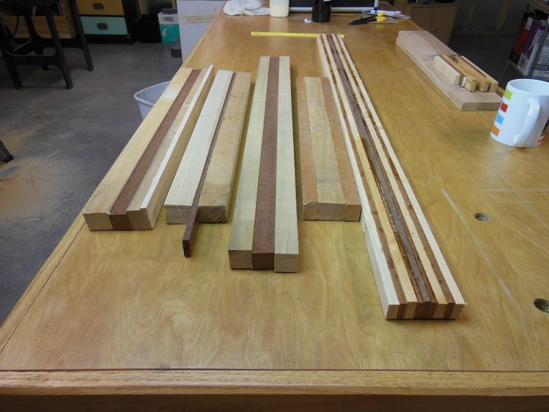 Glued up blanks