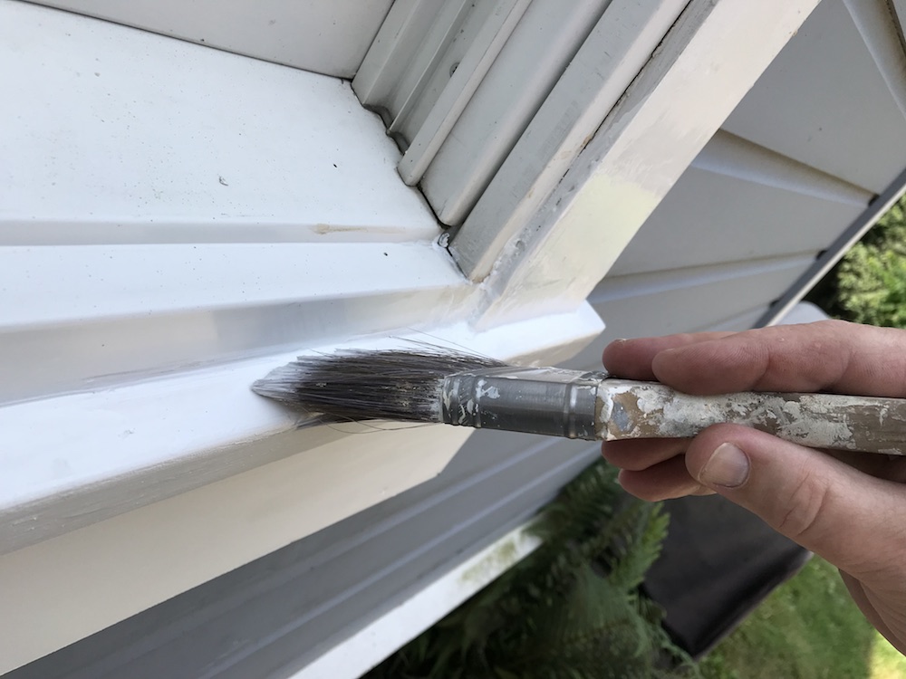 fix a rotted windowsill