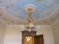 Художественная роспись потолков – оригинальный способ оформления комнаты