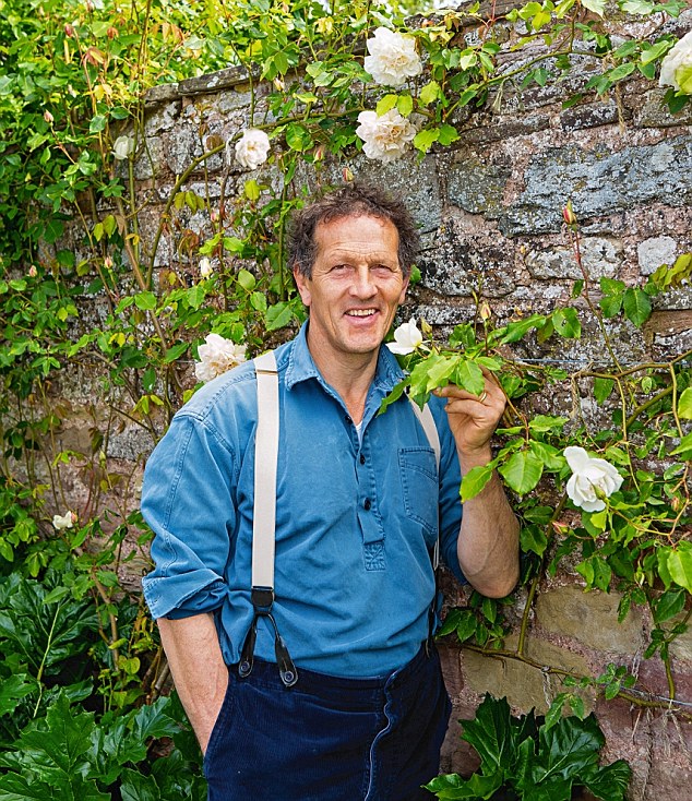 Monty says a climbing rose in any situation, be it a wall, trellis, pergola, fence or even a tripod set in a border, is almost always as near to perfection as any plant can aspire to