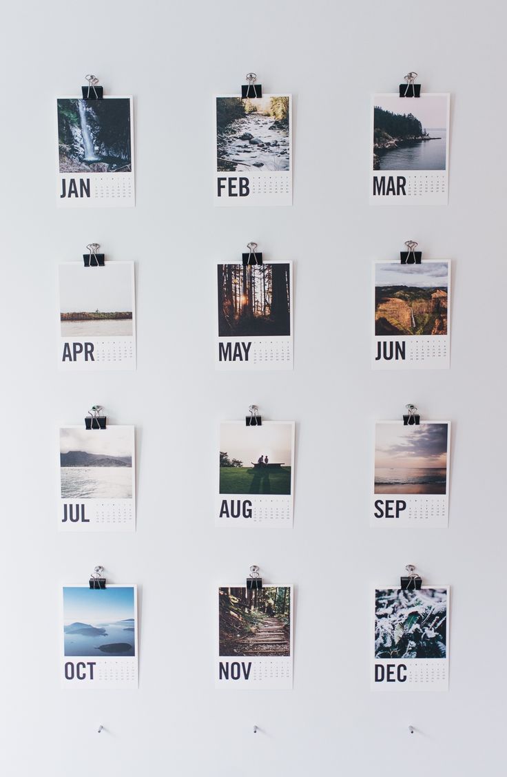 diy photo wall binder clips