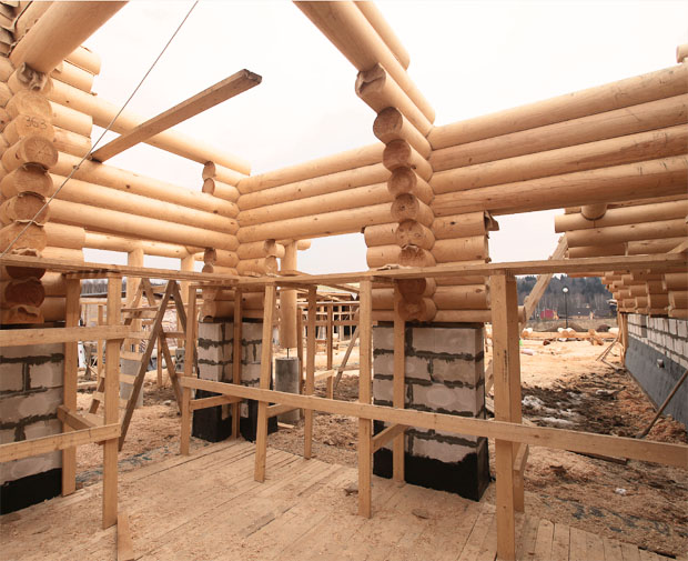 проекты комбинированных домов из пеноблоков и дерева
