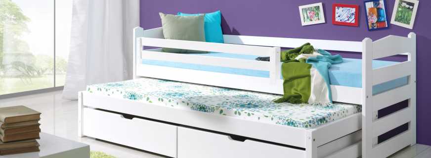 Почему популярны выдвижные кровати для двоих детей, их положительные особенности