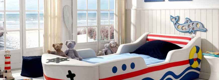 Популярные модели детских кроватей для мальчиков разного возраста