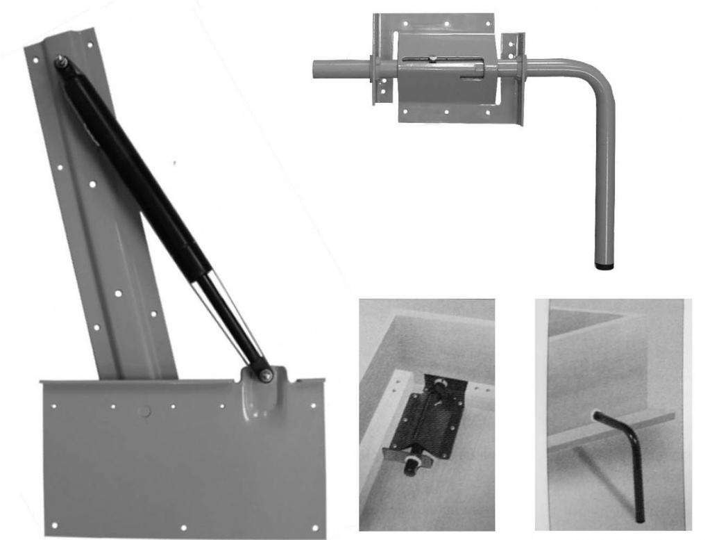 Механизм 582 шкаф-кровати с опор ногами с газлифтом
