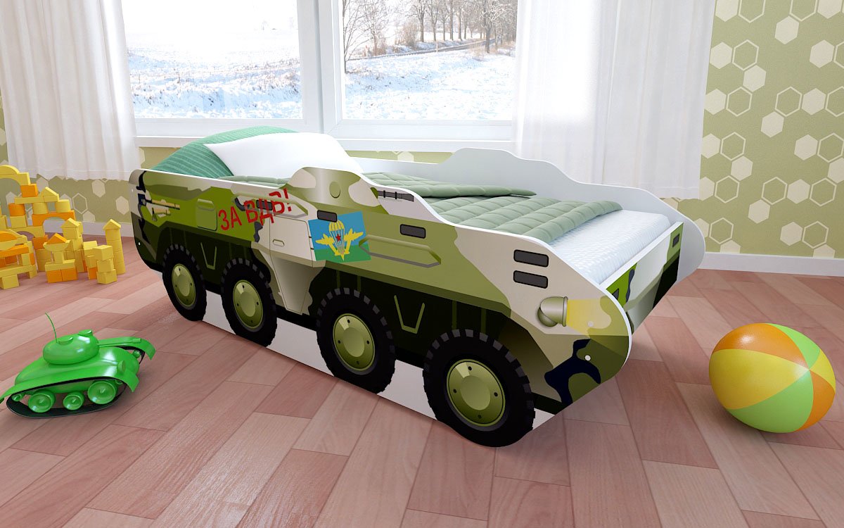 Кровать-танк