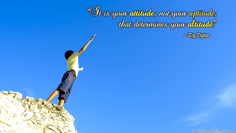Attitude or Altitude Wallpaper