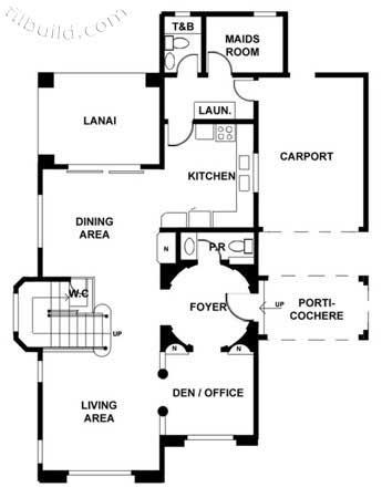 Picture of Modern Two Storey House Plan