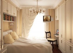 дизайн маленькой спальни