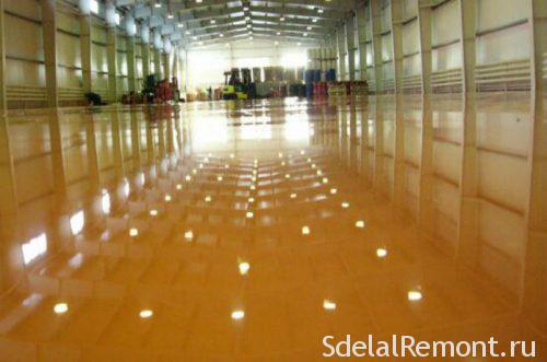 metalmetakrilatny self-leveling floor