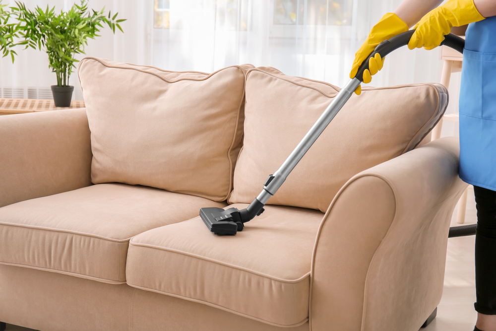 чистка дивана в домашних условиях