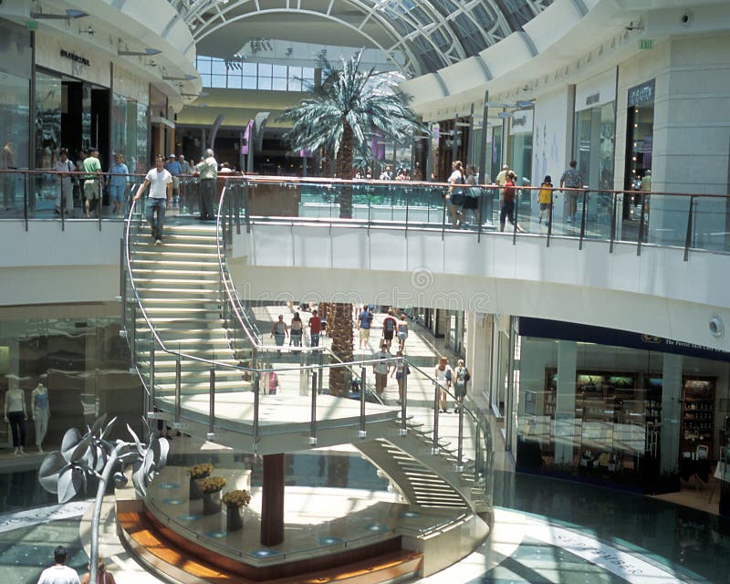 Mall at Millenia staircase royalty free stock photography