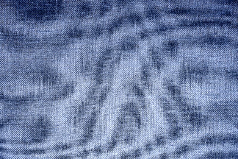 Rough fabric or burlap for background. Blue Rough fabric or burlap for background and design stock images
