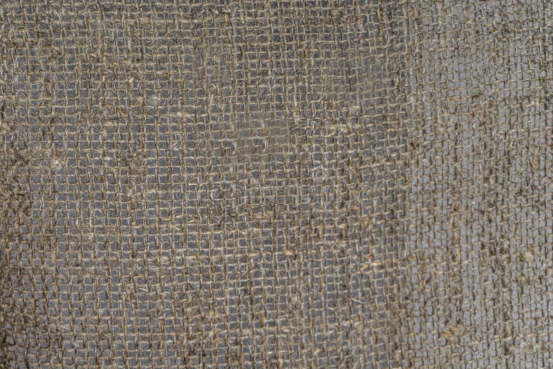 Texture of linen fabric. Rough thread. background of burlap.  royalty free stock image