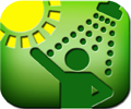 solar heating icon