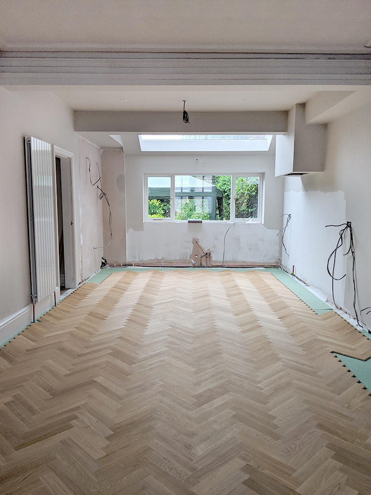 laying parquet flooring - how to DIY