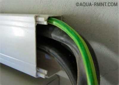 Короб для кабеля для наружной прокладки электропроводки