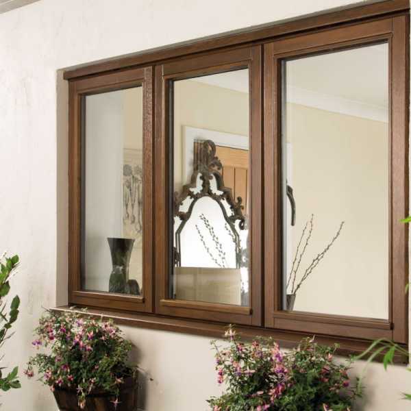 Деревянные окна фото – особенности конструкций со стеклопакетом .