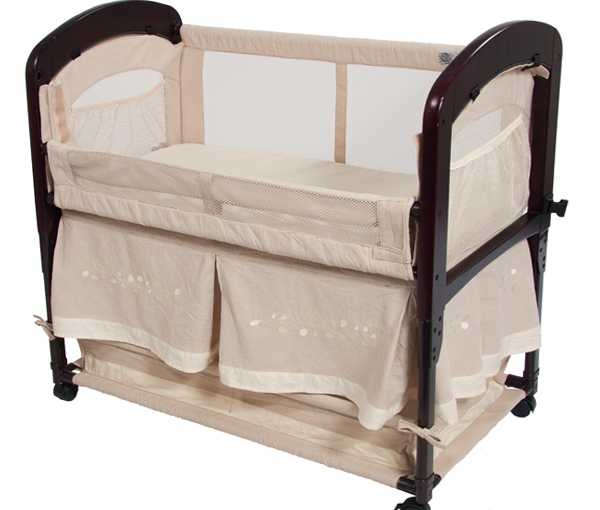 Кровать для новорожденных на колесах