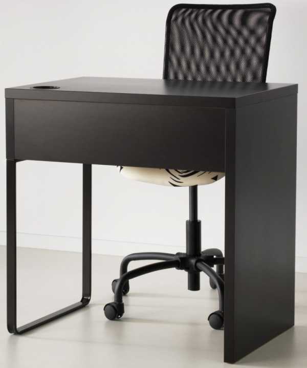 Стол для ноутбука икеа черный