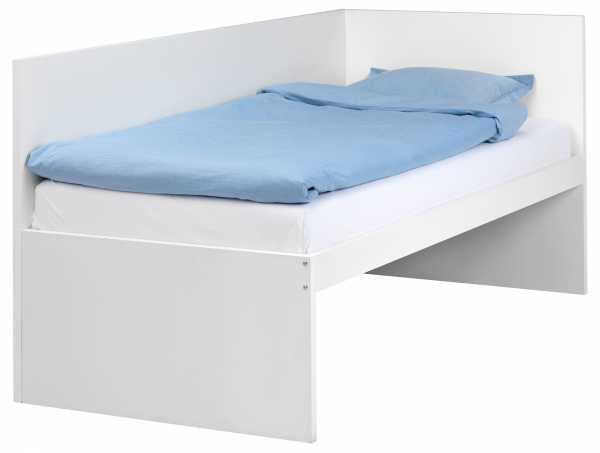 Большая белая кровать икеа