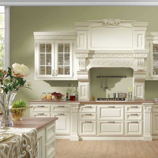 Кухонная мебель в стиле барокко
