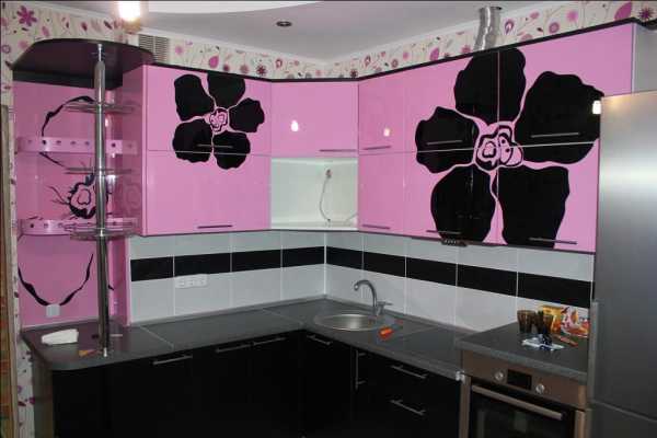 Кухня В Розово Серых Тонах Фото