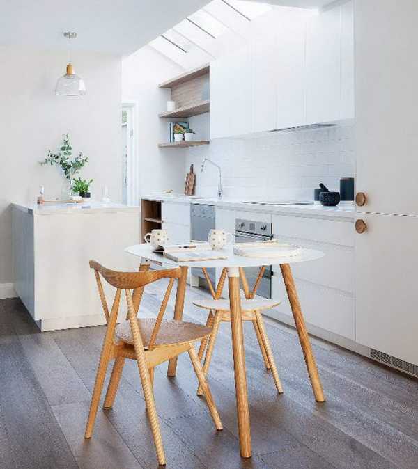 Столы с креплением на стену для маленькой кухни