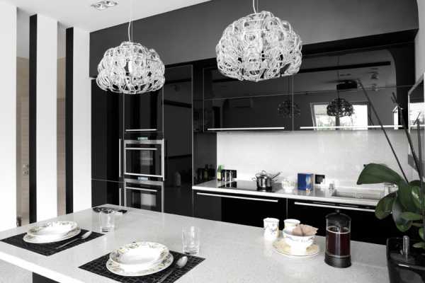 Современные люстры на кухню в современном стиле