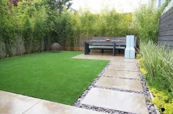 Оформление газона перед домом –  правильно делать газон на даче 45 .