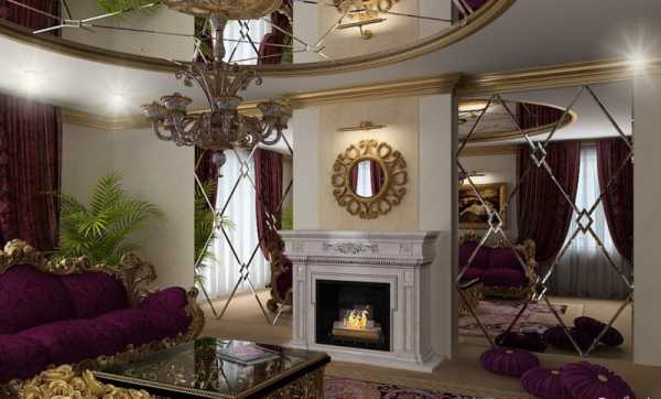 Дизайн интерьера гостиной в частном доме в классическом стиле фото